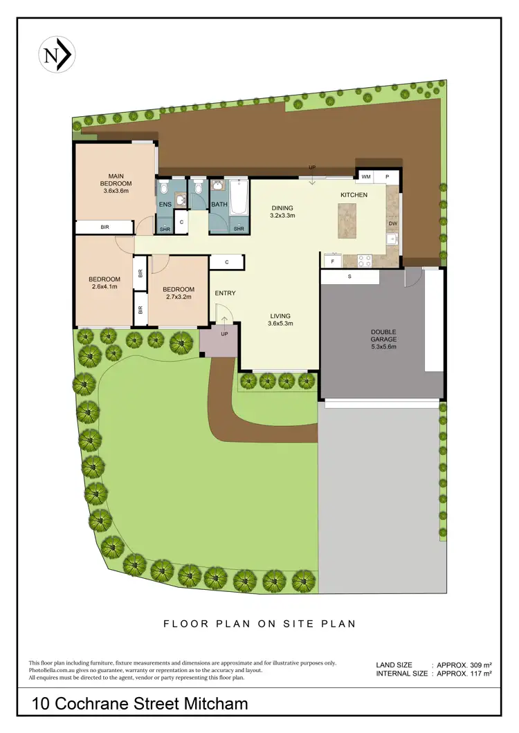 Floorplan of Homely house listing, 10 Cochrane Street, Mitcham VIC 3132