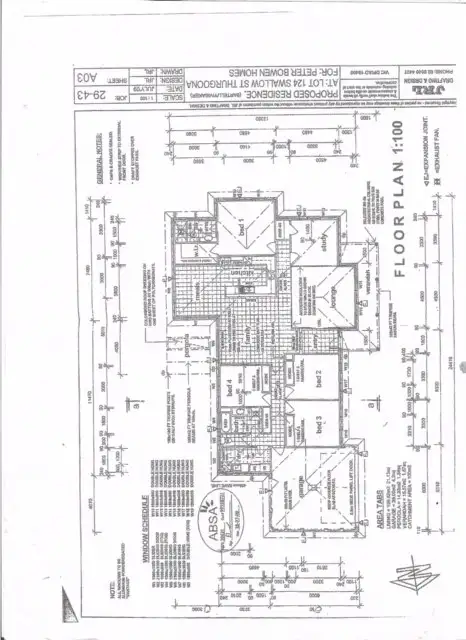 Floorplan of Homely house listing, 6 Firetail Street, Thurgoona NSW 2640