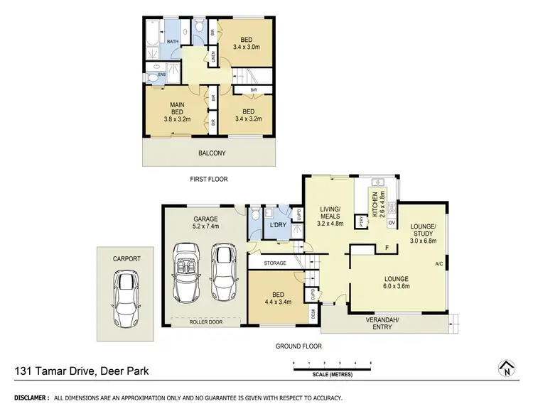 Floorplan of Homely house listing, 131 Tamar Drive, Deer Park VIC 3023