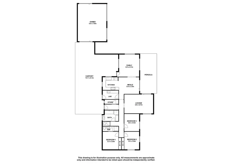Floorplan of Homely house listing, 20 Robinson Street, Mount Gambier SA 5290