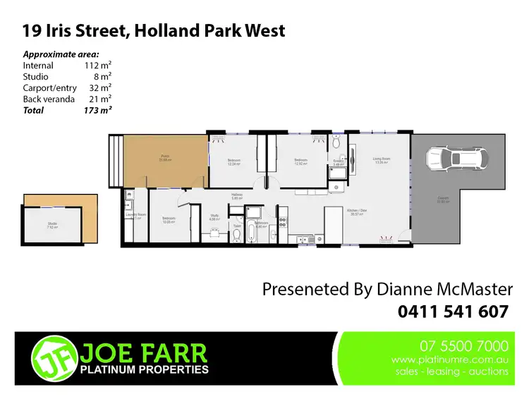 Floorplan of Homely house listing, 19 Iris Street, Holland Park West QLD 4121