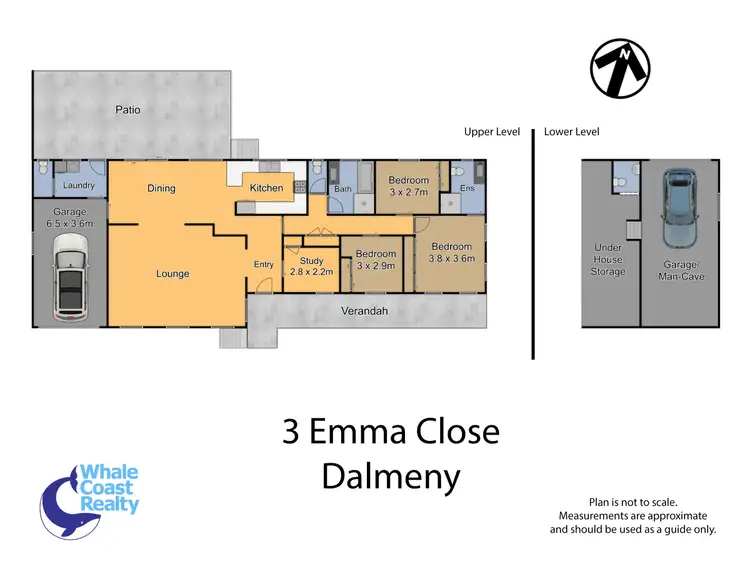 Floorplan of Homely house listing, 3 Emma Close, Dalmeny NSW 2546