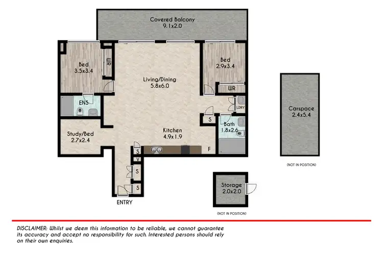 Floorplan of Homely apartment listing, C201/21 Atkinson Street, Liverpool NSW 2170