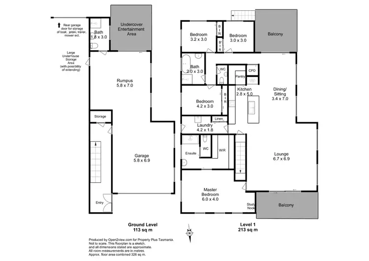 Floorplan of Homely house listing, 138 Trevor Street, Ulverstone TAS 7315