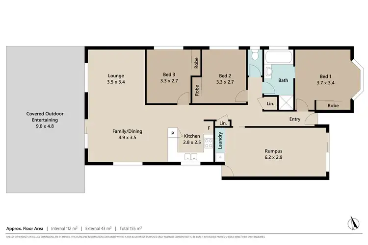 Floorplan of Homely house listing, 16 Geaney Boulevard, Crestmead QLD 4132