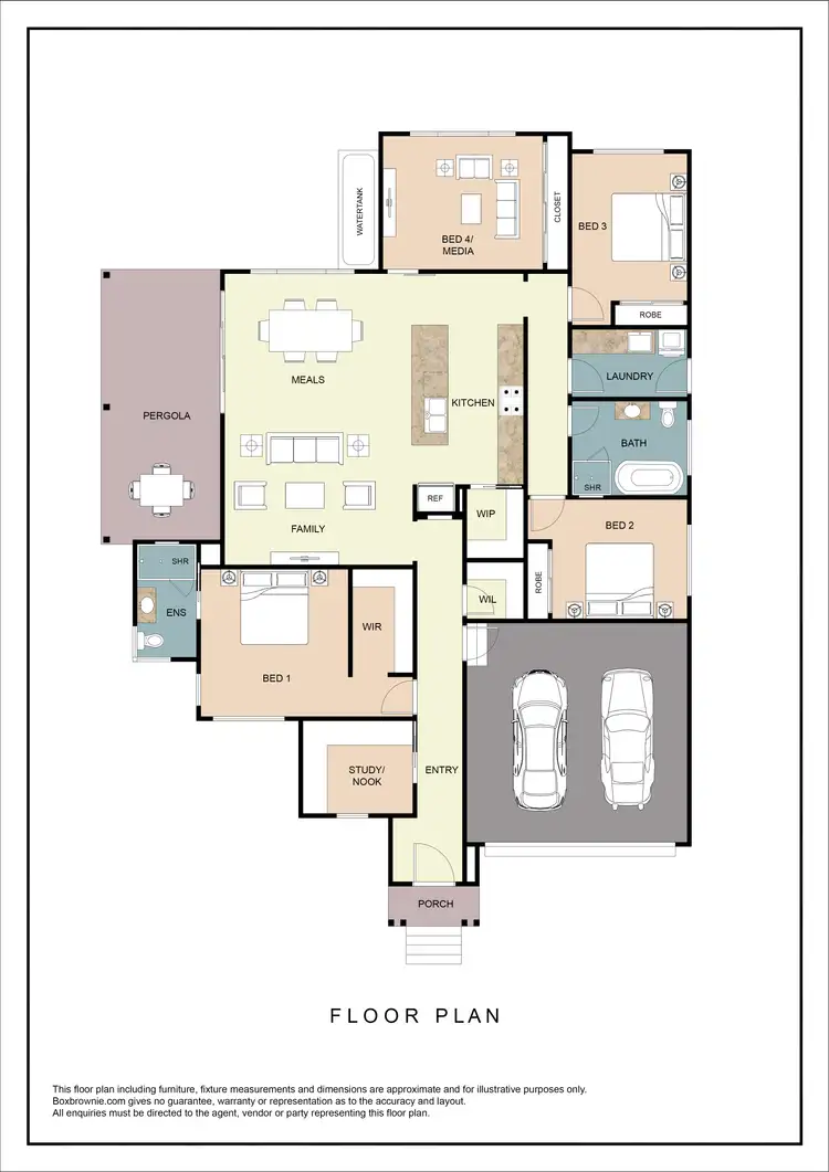 Floorplan of Homely house listing, 2 Alfred Place, Thirlmere NSW 2572