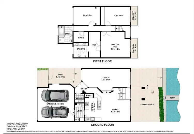 Floorplan of Homely townhouse listing, 13/3 Lee Road, Runaway Bay QLD 4216