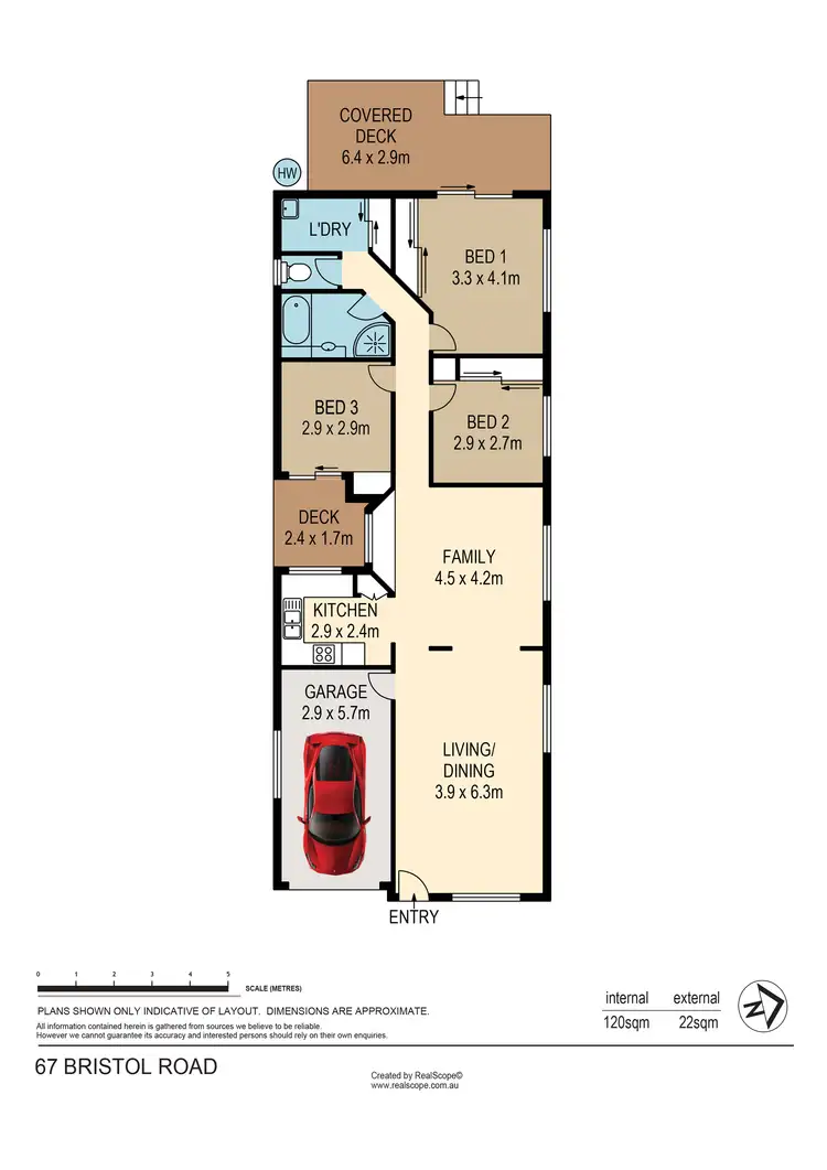 Floorplan of Homely house listing, 67 Bristol Road, Kedron QLD 4031