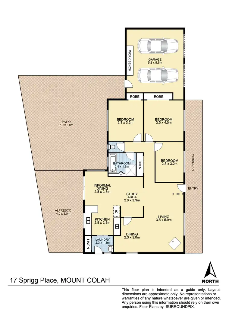 Floorplan of Homely house listing, 17 Sprigg Place, Mount Colah NSW 2079