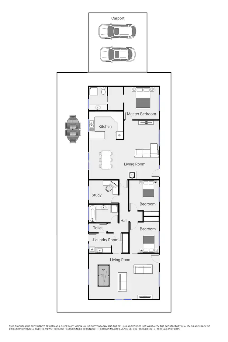 Floorplan of Homely house listing, 11 McCarthys Road, Merbein South VIC 3505