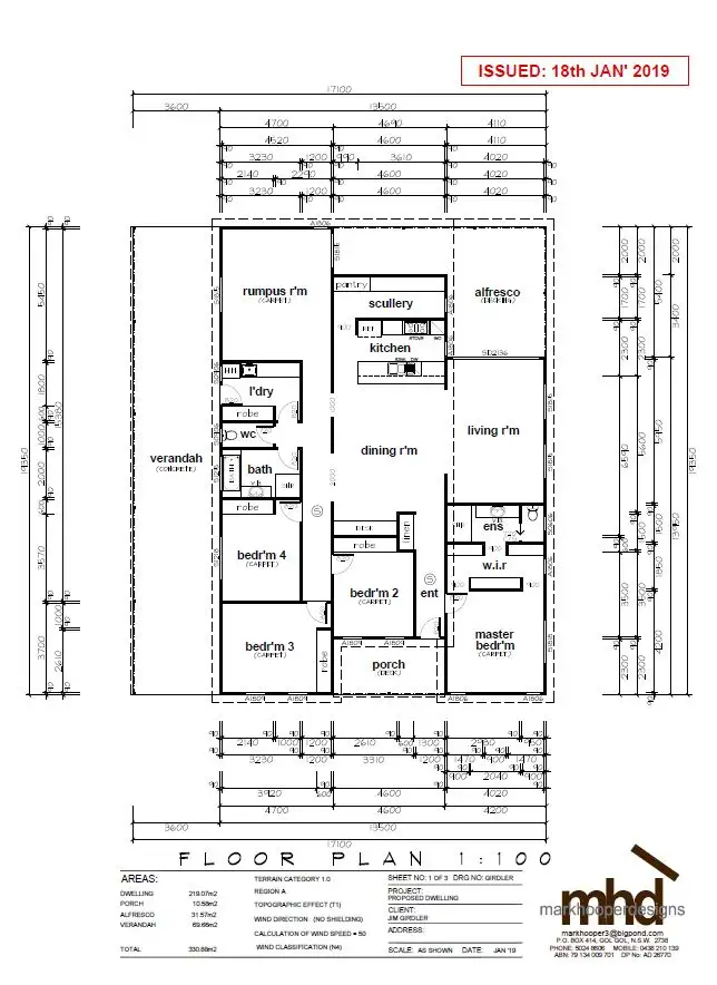 Floorplan of Homely rural property listing, 265 Khatabundah Road, Wingham NSW 2429