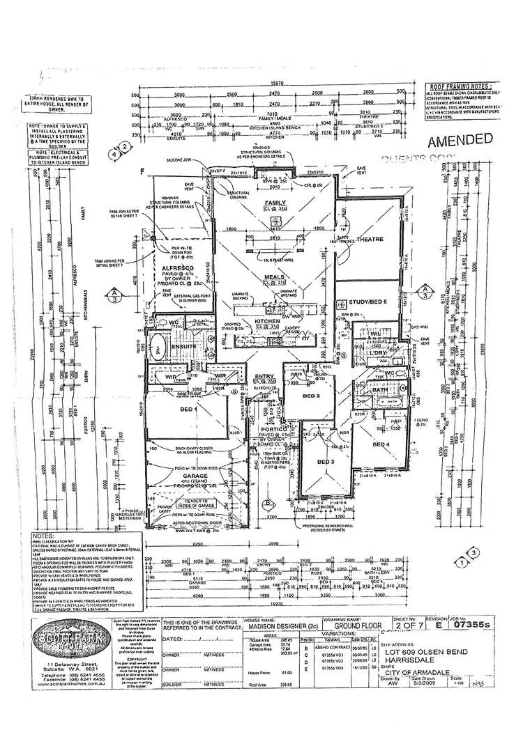 Floorplan of Homely house listing, 21 Olsen Bend, Harrisdale WA 6112