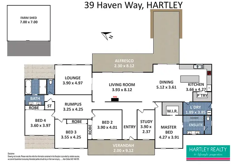 Floorplan of Homely rural property listing, 39 Haven Way, Little Hartley NSW 2790