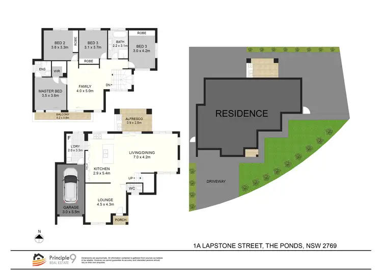Floorplan of Homely house listing, 1a Lapstone Street, The Ponds NSW 2769