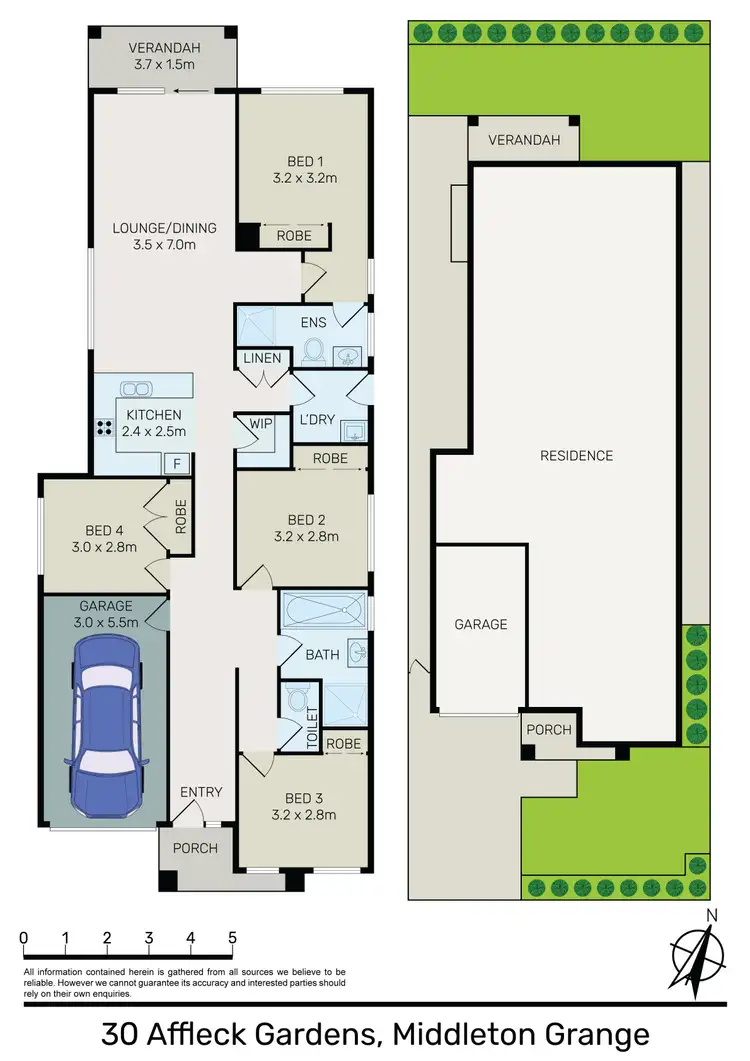 Floorplan of Homely house listing, 30 Affleck Gardens, Middleton Grange NSW 2171