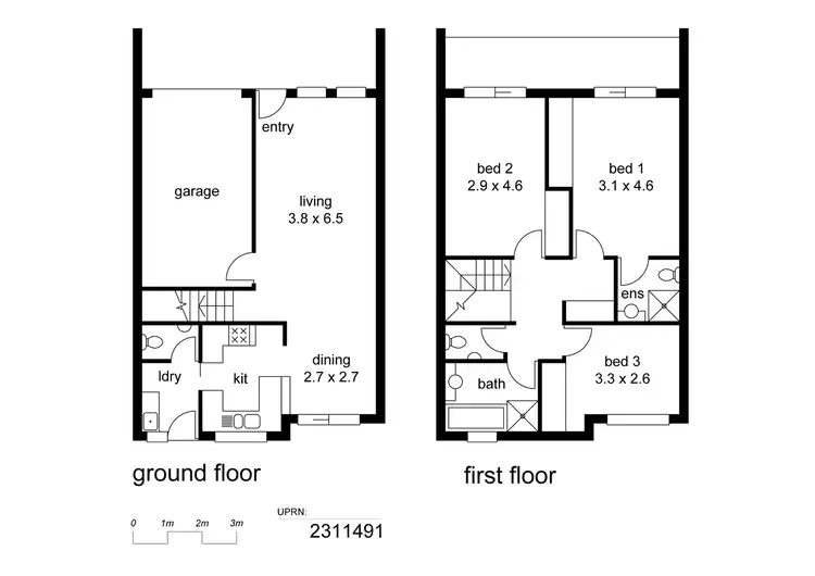 Floorplan of Homely townhouse listing, Address available on request