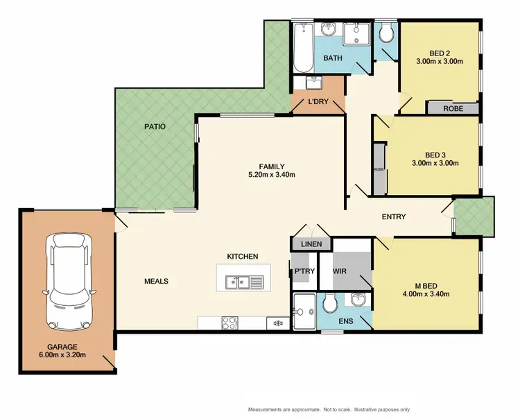 Floorplan of Homely house listing, 2 Birdie Place, Thurgoona NSW 2640