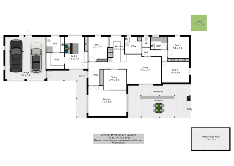 Floorplan of Homely house listing, 476 Laramee Drive, Lavington NSW 2641
