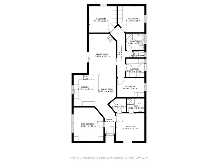 Floorplan of Homely house listing, 8 Bakers Court, Millicent SA 5280