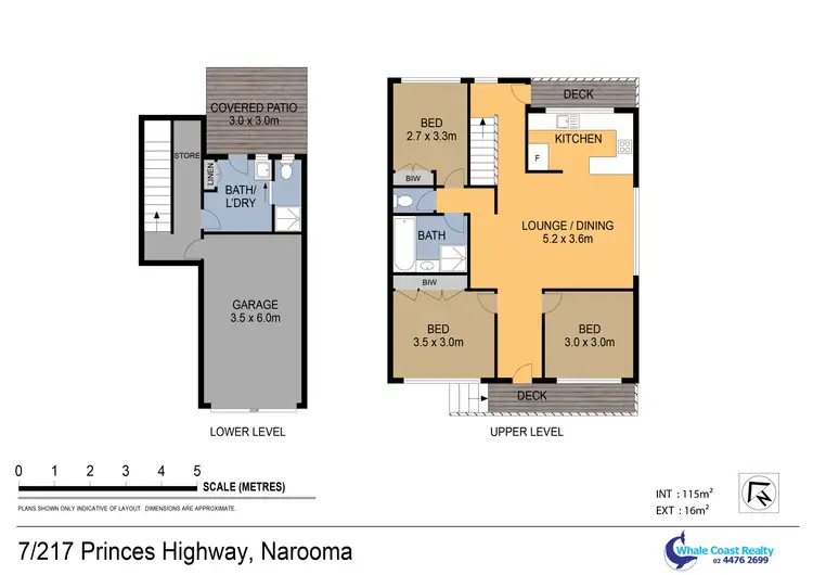 Floorplan of Homely apartment listing, 7/217 Princes Highway, Narooma NSW 2546