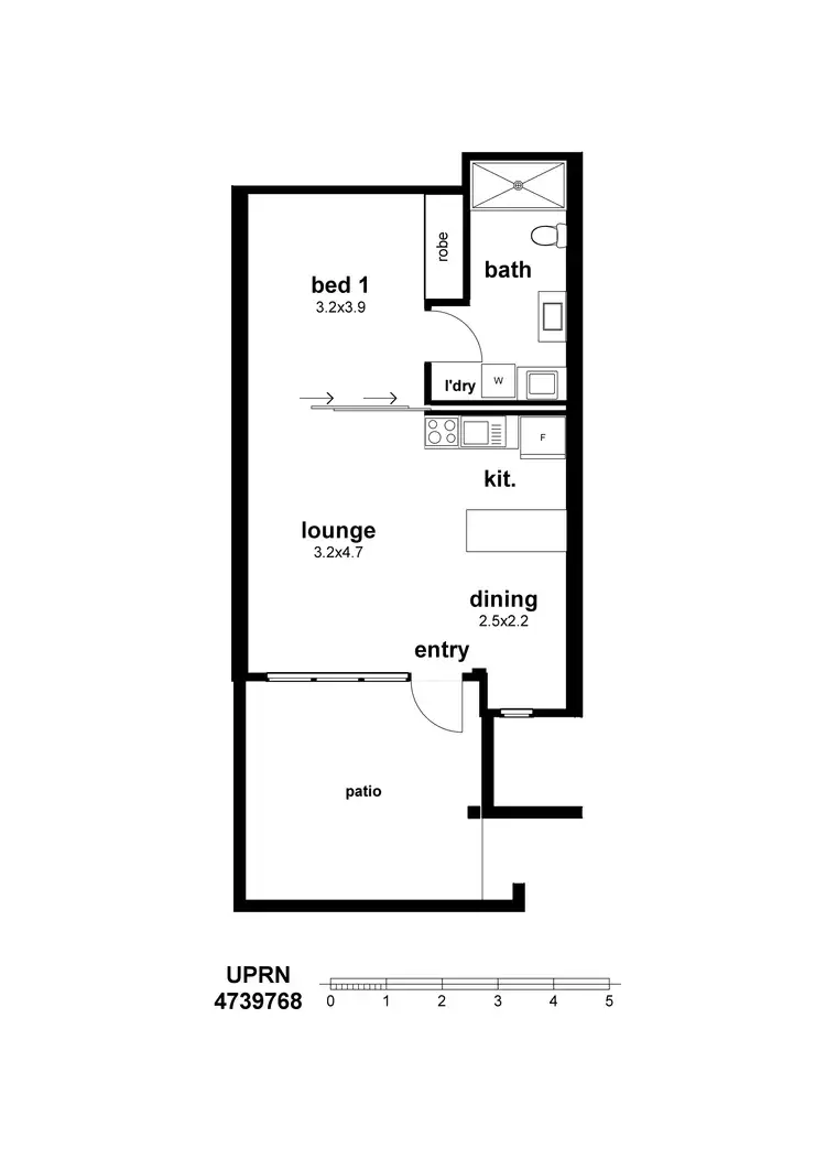Floorplan of Homely apartment listing, Address available on request