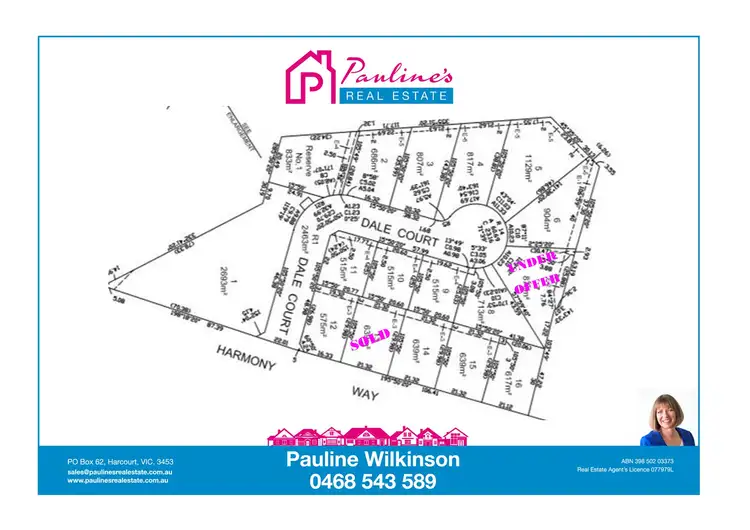 Floorplan of Homely land listing, LOT 3 Liyaka Court, Harcourt VIC 3453
