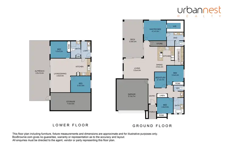 Floorplan of Homely house listing, 6 Tranquillity Circuit, Mitchelton QLD 4053