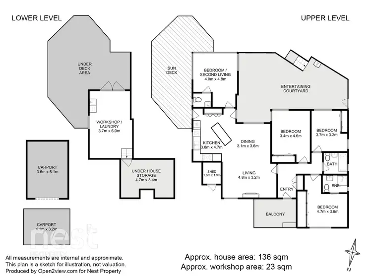 Floorplan of Homely house listing, 14 Stewart Crescent, Taroona TAS 7053