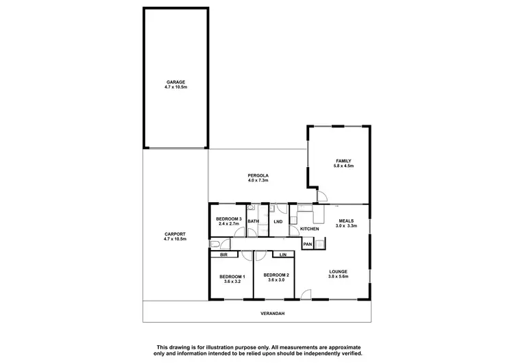 Floorplan of Homely house listing, 23 Peake Street, Mount Gambier SA 5290