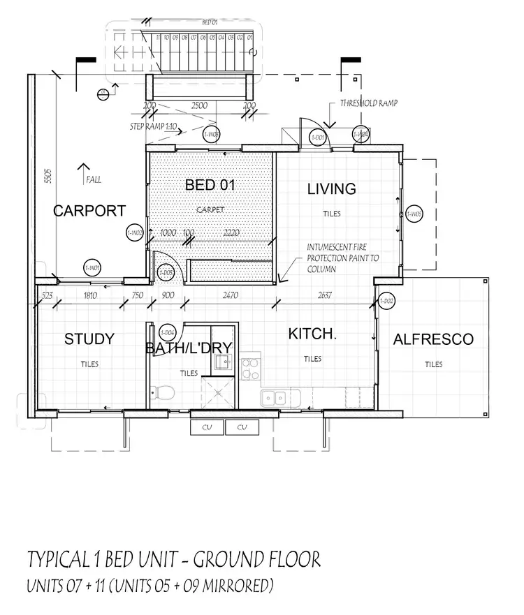 Floorplan of Homely unit listing, 5/4 Shingoro Street, Bilingurr WA 6725