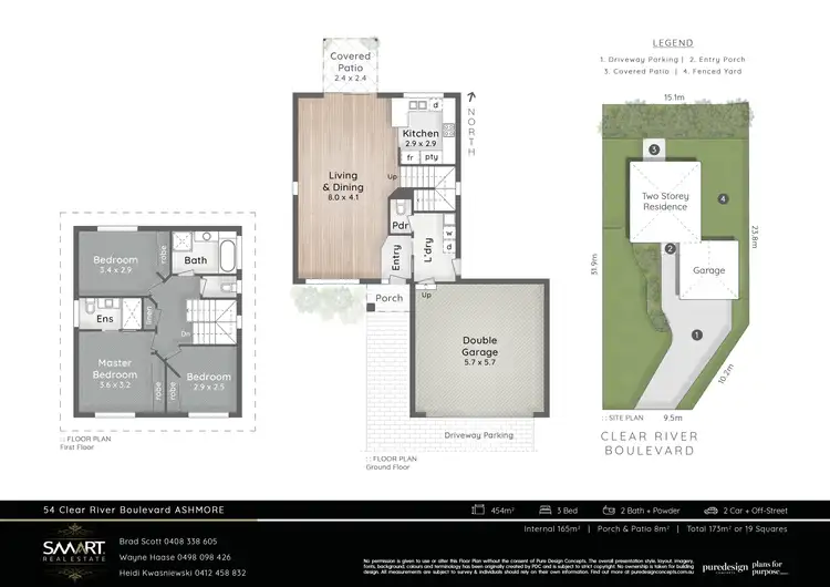 Floorplan of Homely house listing, 54 Clear River Boulevard, Ashmore QLD 4214