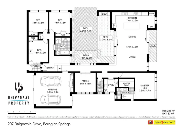 Floorplan of Homely house listing, 207 Balgownie Drive, Peregian Springs QLD 4573