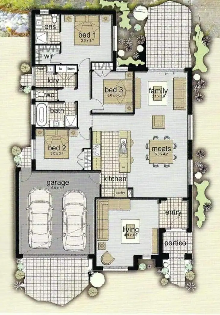 Floorplan of Homely house listing, 27 Pipetrack Circuit, Cranbourne East VIC 3977