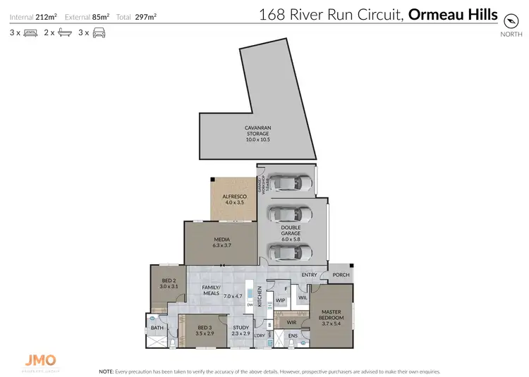Floorplan of Homely house listing, 168 River Run Circuit, Ormeau Hills QLD 4208