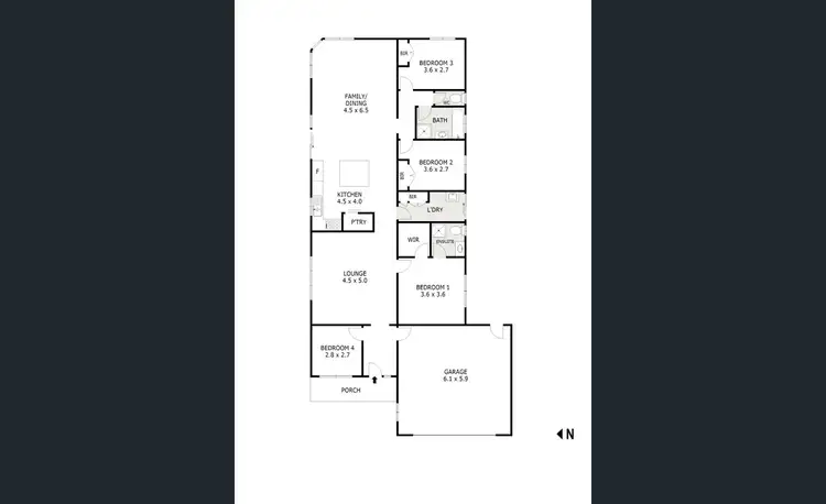 Floorplan of Homely house listing, 12 Hadley Drive, Wallan VIC 3756