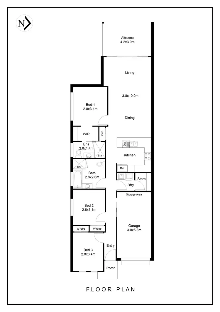 Floorplan of Homely house listing, 26b Hastings Parade, Sussex Inlet NSW 2540