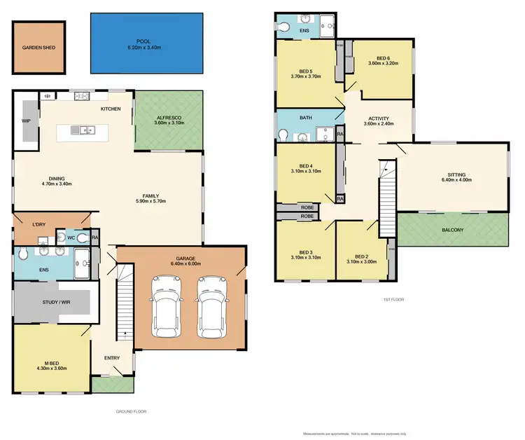 Floorplan of Homely house listing, 44 Jordan Way, Glenroy NSW 2640