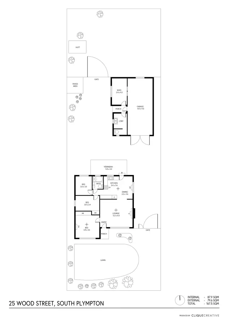 Floorplan of Homely house listing, 25 Wood Street, South Plympton SA 5038