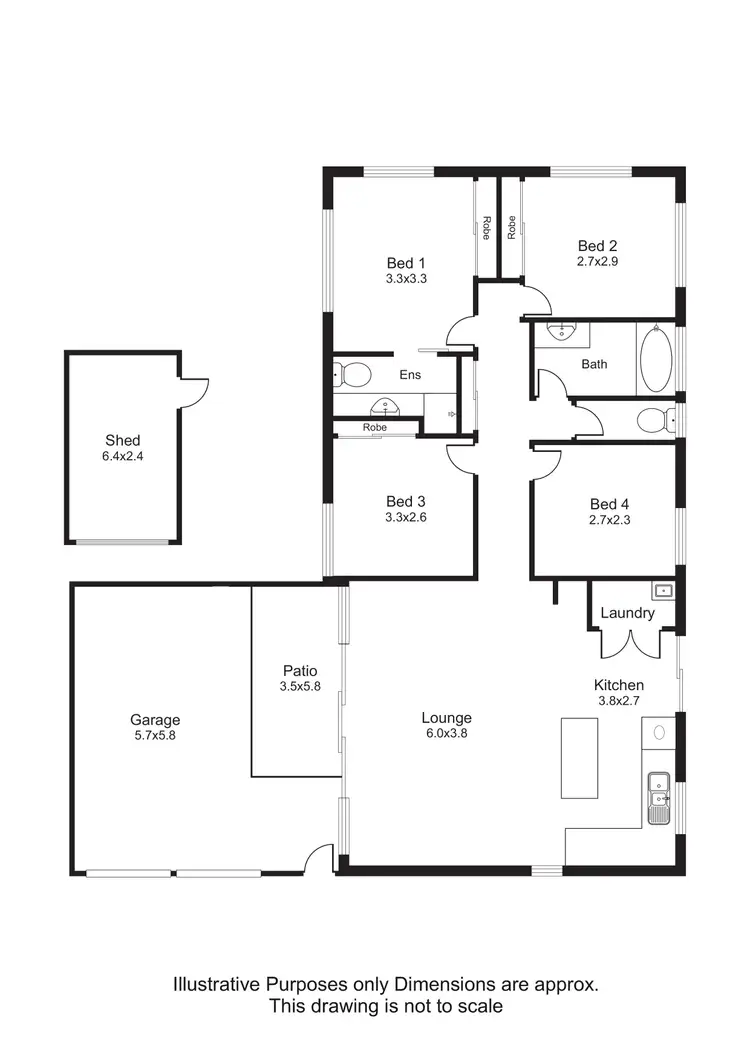 Floorplan of Homely house listing, 63 Jungara Road, Redlynch QLD 4870