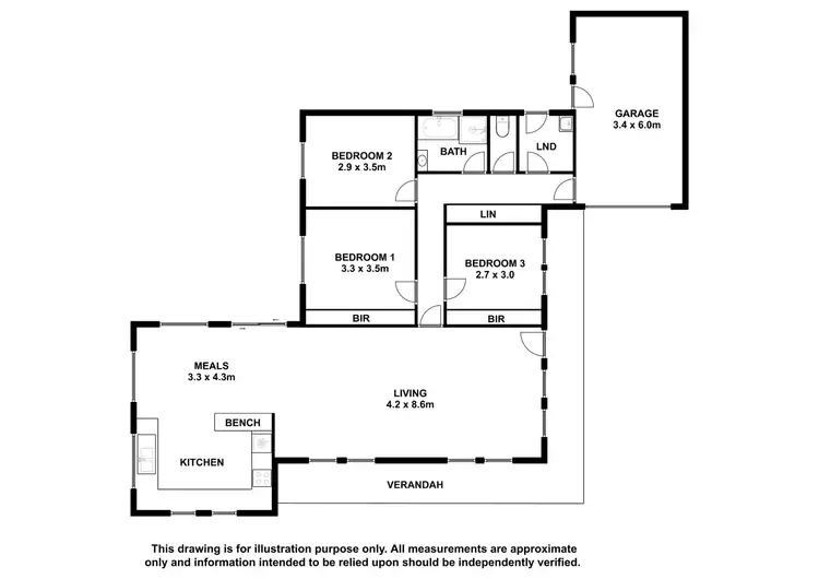 Floorplan of Homely house listing, 2/40 Acacia Street, Mount Gambier SA 5290