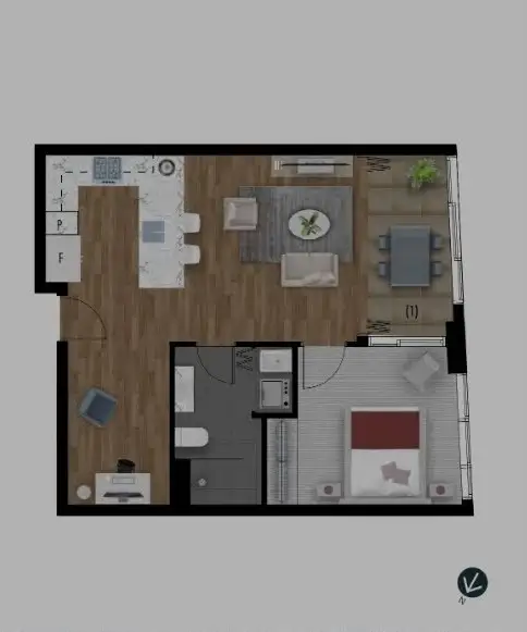 Floorplan of Homely apartment listing, Address available on request