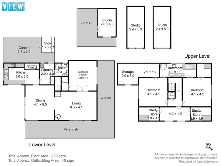 Floorplan of Homely house listing, 284 Groombridges Road, Kettering TAS 7155