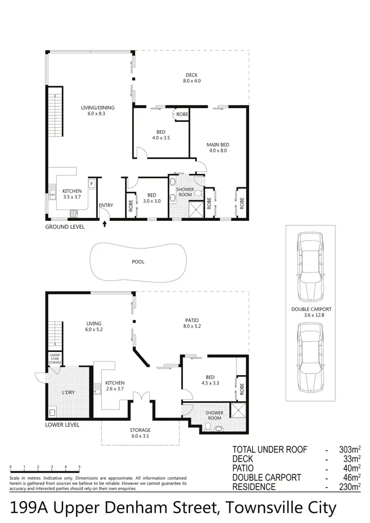 Floorplan of Homely house listing, 199A Denham Street, North Ward QLD 4810