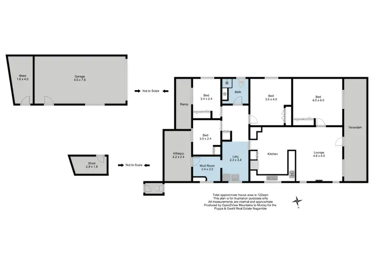 Floorplan of Homely house listing, 40 FILSON STREET, Nagambie VIC 3608
