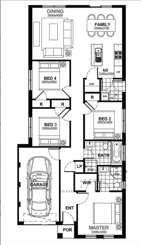 Floorplan of Homely house listing, Address available on request