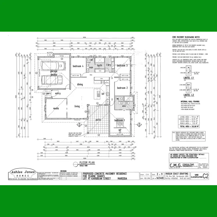 Floorplan of Homely house listing, 34 Karobean Drive, Mareeba QLD 4880