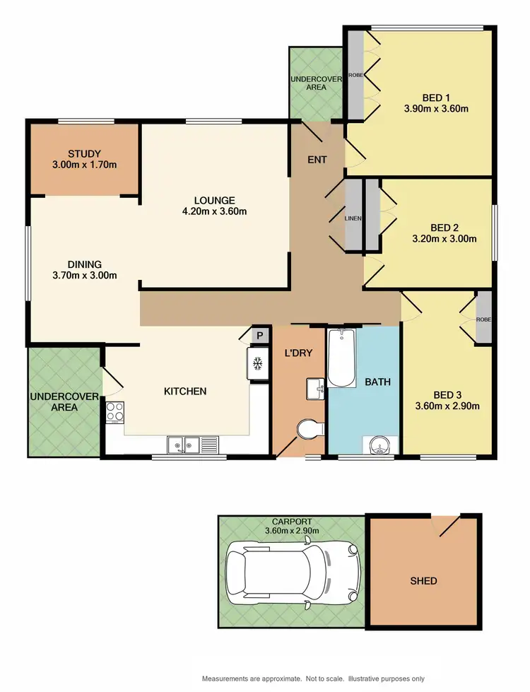 Floorplan of Homely house listing, 533 Comans Avenue, Lavington NSW 2641