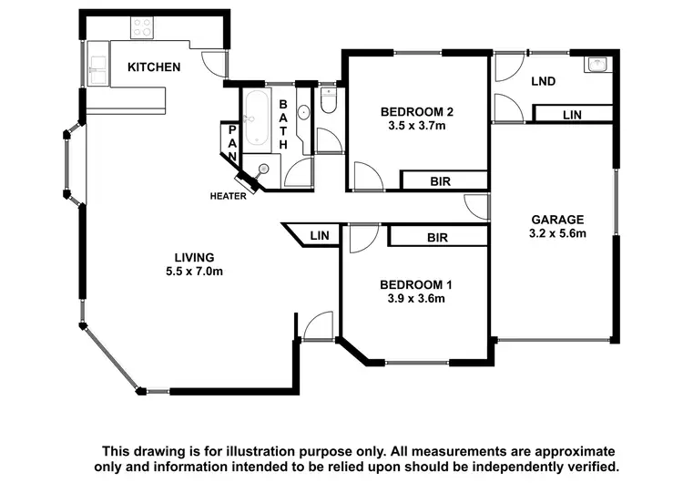Floorplan of Homely house listing, 15 Shadylyn Close, Mount Gambier SA 5290