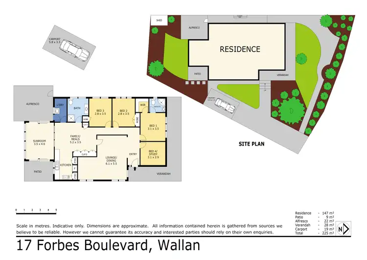 Floorplan of Homely house listing, 17 Forbes Boulevard, Wallan VIC 3756