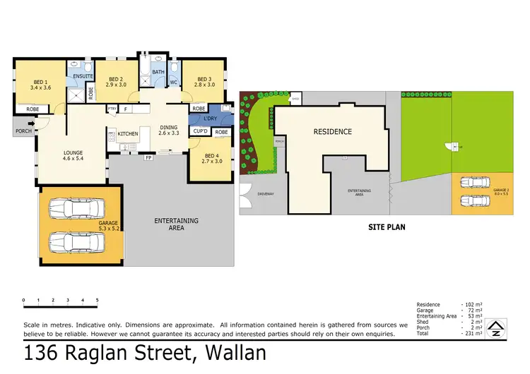 Floorplan of Homely house listing, 136 Raglan Street, Wallan VIC 3756